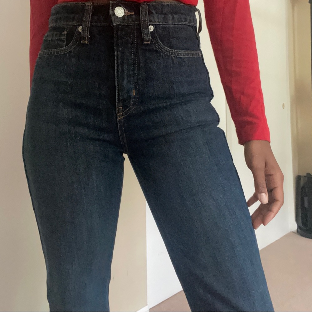 Dark wash jeans